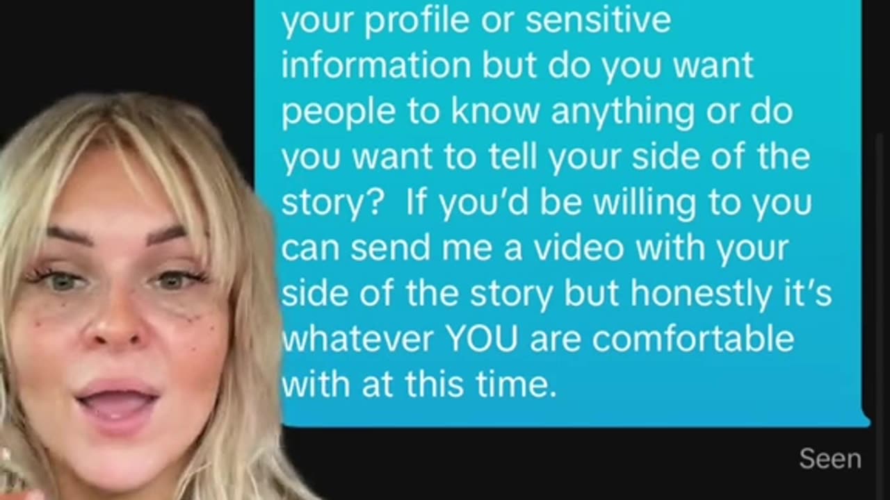 What Monica Keasler said in the Facebook group chat