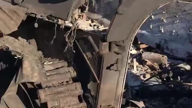 Destroyed BMP-1 V.S.U. in Zaporizhzhya direction.