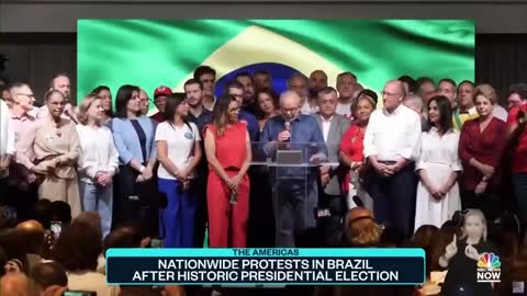 Nationwide Protests Spark In Brazil After Historic Presidential Election