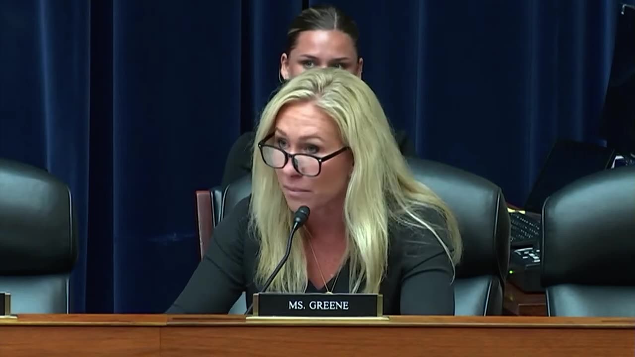 Marjorie Taylor Greene Questions Witness at COVID Select Subcommittee Hearing