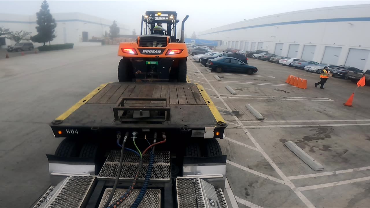 Doosan Forklift Move