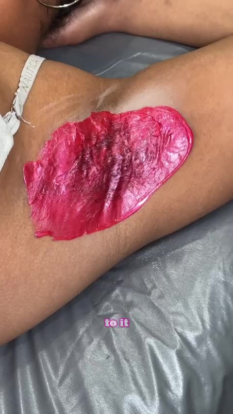 Underarm Waxing Tutorial with Sexy Smooth Cherry Desire Hard Wax | Nykia Breon