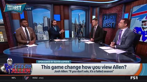 FIRST THINGS FIRST Nick Wright reacts Lions advance with 31-23 win over Bucs