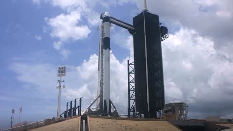 NASA’s SpaceX Demo-2 Astronauts Board Crew Dragon