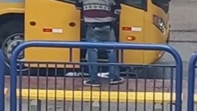 Bus thief