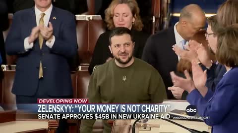 Zelenskyy makes return home after historic US trip