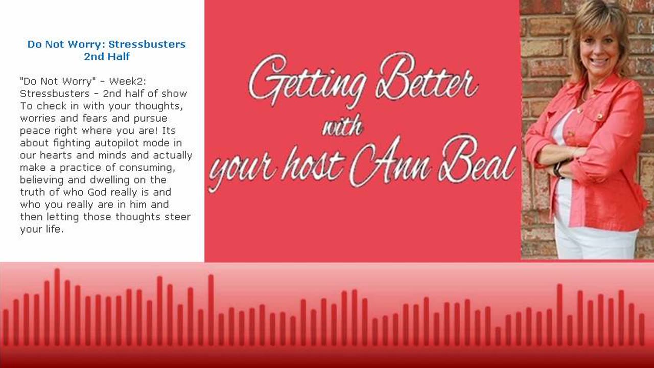 Do Not Worry: Stressbusters 2nd Half