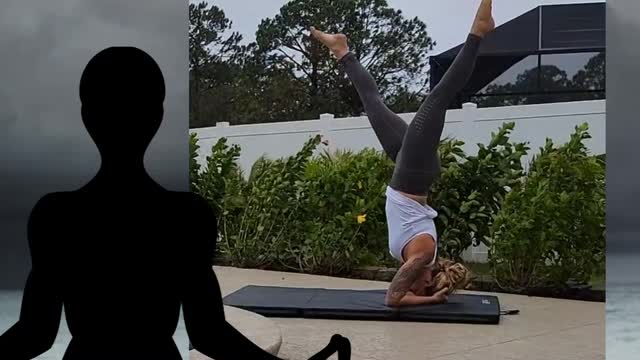 Yoga through the storm