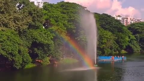 Live rainbow nature beauty