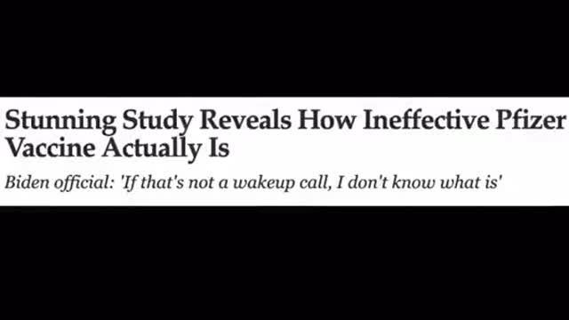 100% to ZERO EFFICACY.