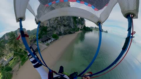 Base Jumping in Paradise