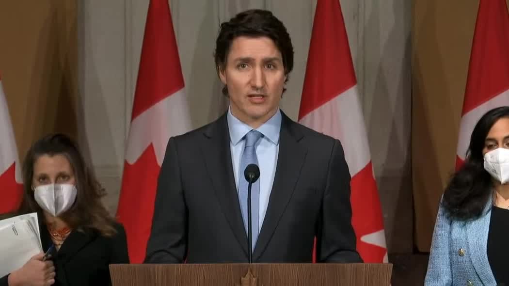 Trudeau Pretends For Democracy - Ukraine