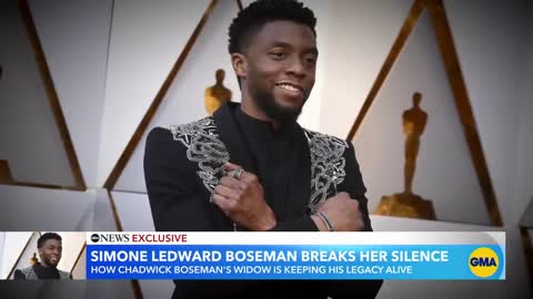 Chadwick Boseman’s widow breaks her silence in exclusive 1st interview l GMA