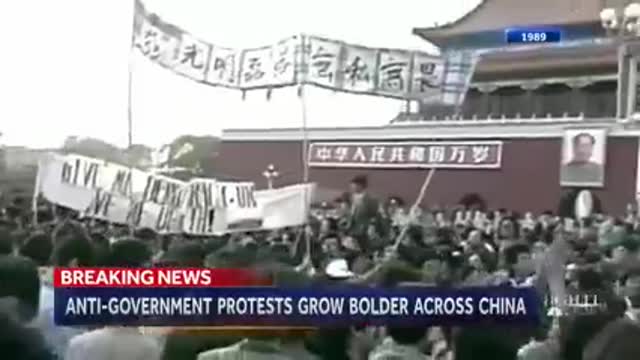 Shanghai Citizens Protest Chinese Government