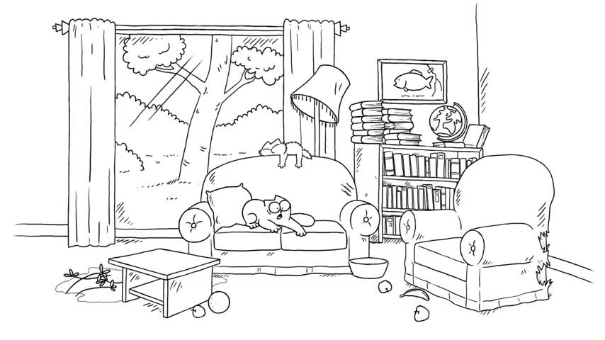 Kitten Crazy Time - Simon's Cat SHORTS #71