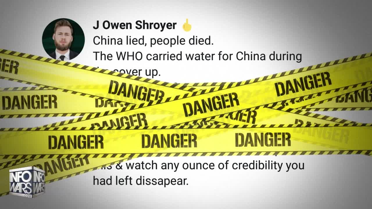 Breaking: Owen Shroyer Announces Return To Twitter