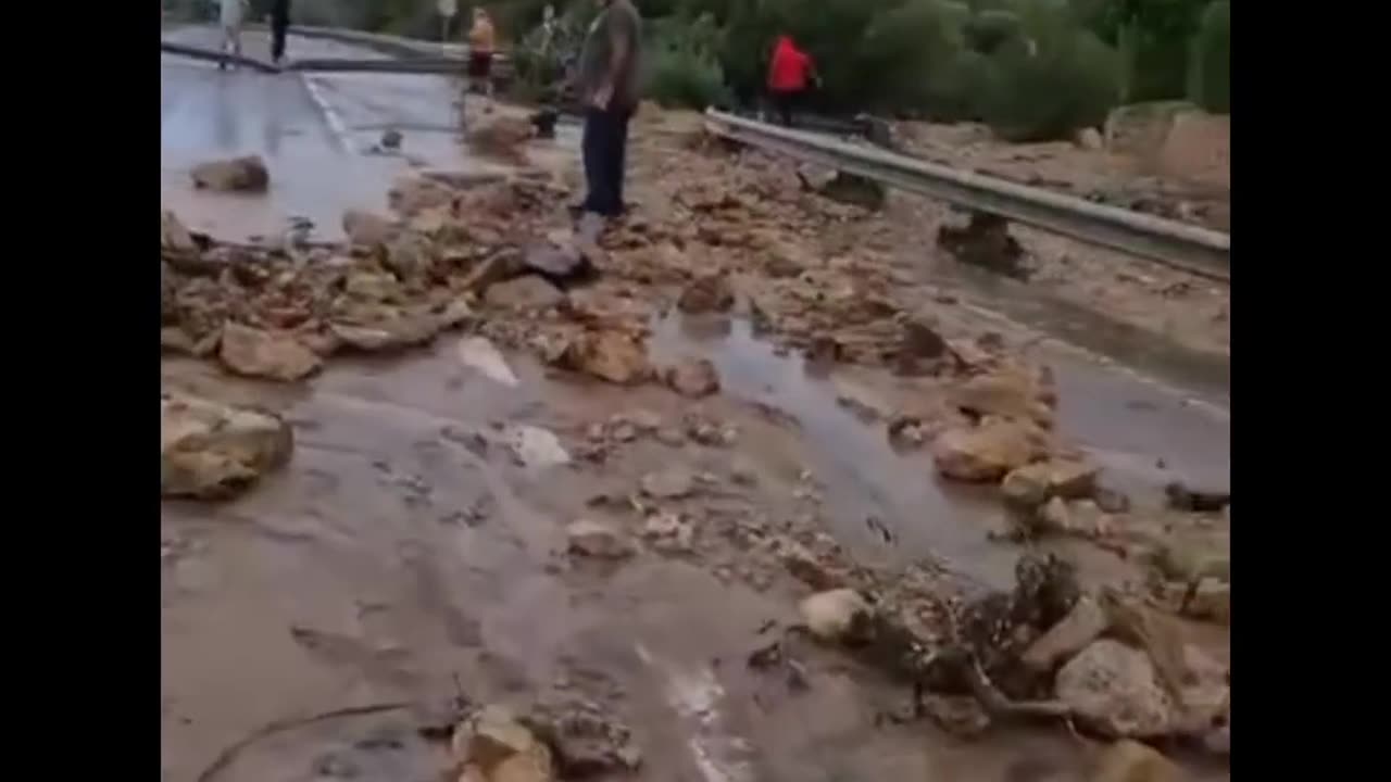 Chuvas na Espanha deixa total destruição. 03/09/23