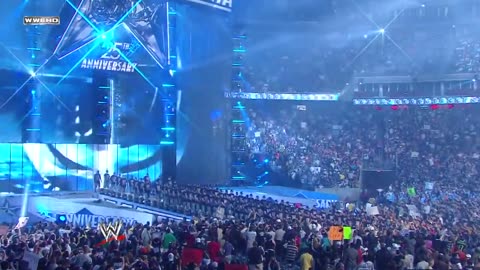 An army of John Cenas make their WrestleMania entrance: WrestleMania 25