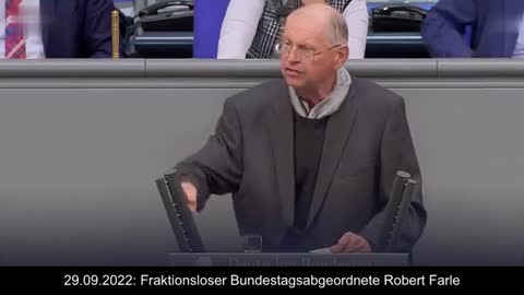 Fraktionsloser Bundestagsabgeordnete Robert Farle: