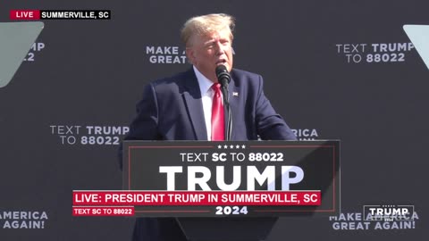 Trump in Summerville, SC Sept 25, 2023