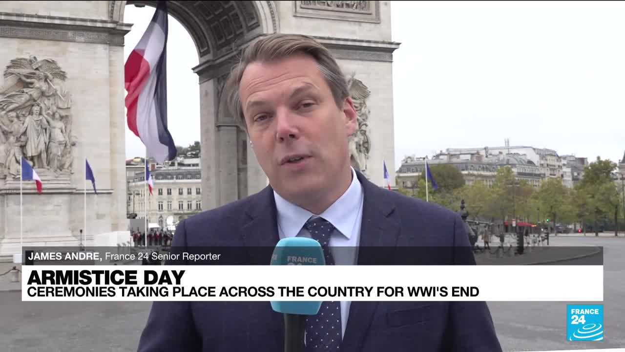 Armistice Day: Ceremonies taking place across France for WWI's end • FRANCE 24 English