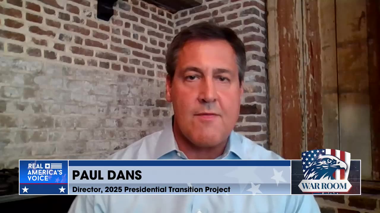 Paul Dans Walks Through Project ‘25, The Plan To Dismantle The Admin. State