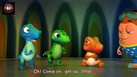 Get up little dinosaur kids song