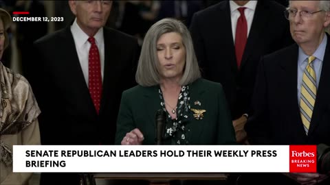 Joni Ernst Calls Out The United Nations For Not Speaking Out Against Hamas Cruelties Against Women