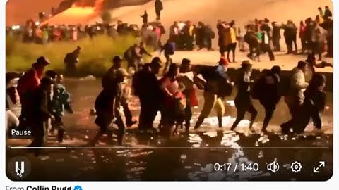ILLEGALS ON THE MOVE INTO AMERICA