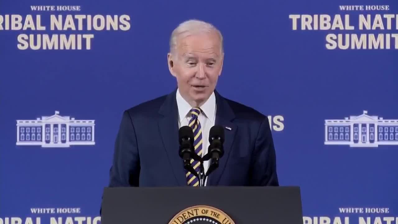 Narcissist Biden Complains His Wife Talks More About The Navajo Nation Than She Talks About Him