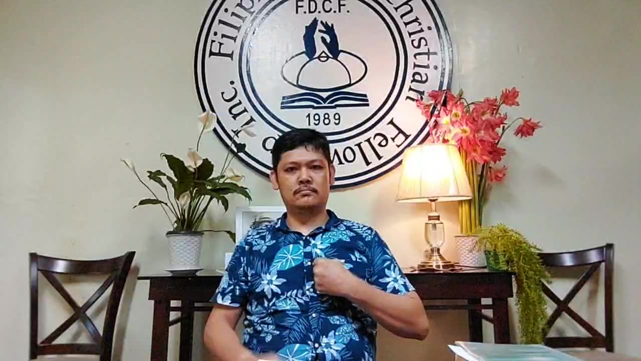 21th MAY 2023 FDCF ON-LINE SUNDAY WORSHIP