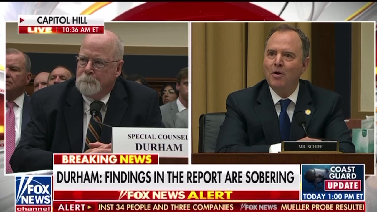 Dammmmmm- What does Durham have on Schiff