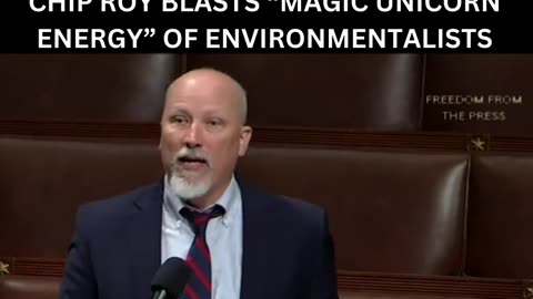 Chip Roy Blasts Ignorant Climate Fools, "They Don't Even Tell You About Children Mining!"