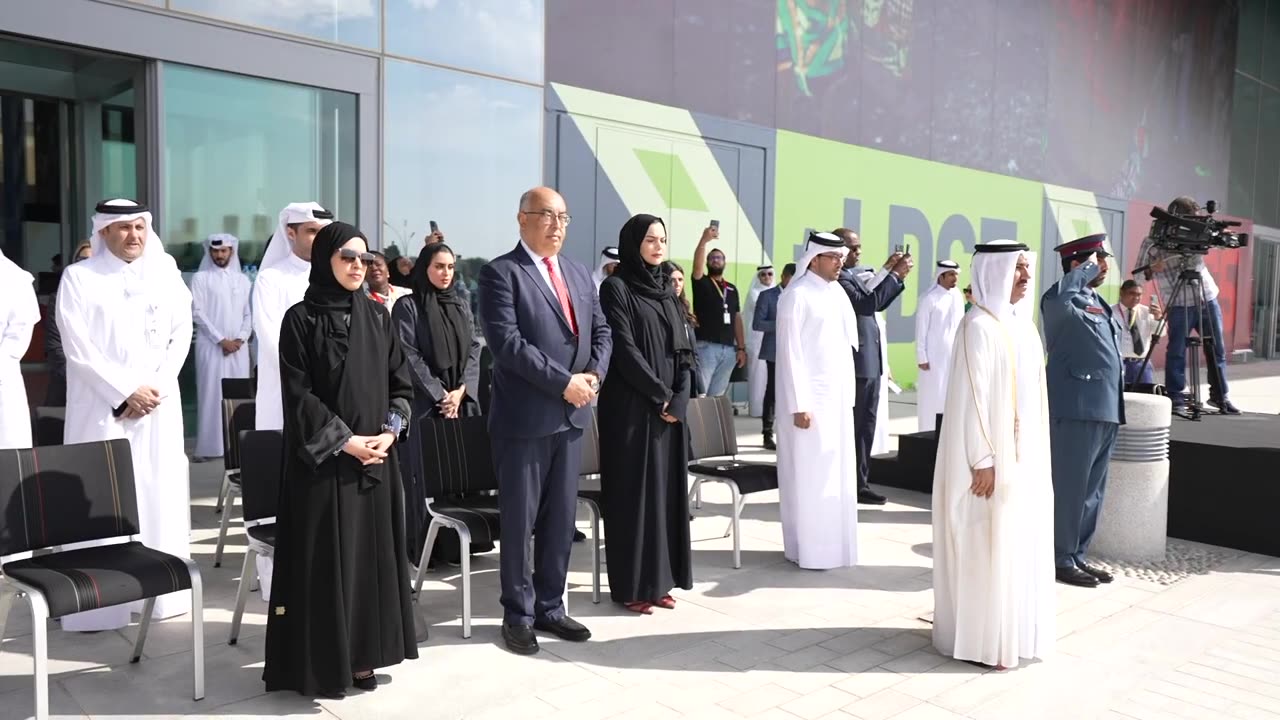Flag Raising Ceremony at 5th United Nations Conference on the Least Developed Countries