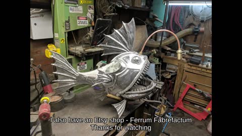 Time lapse of my latest Angler fish lamp build