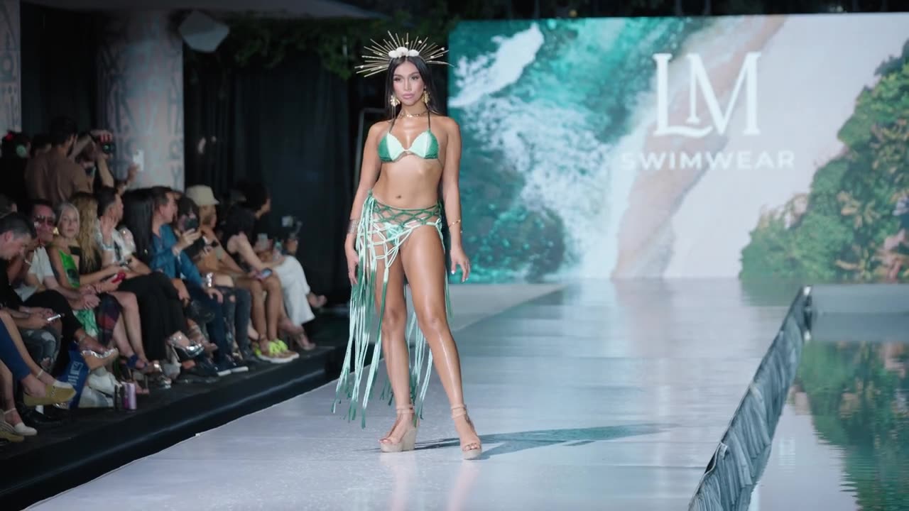 "Florence Garcia at Miami Swim Week 2024 | 4K Slow Motion Runway Show"