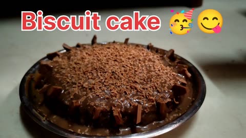 Biscuit cake using idli cooker