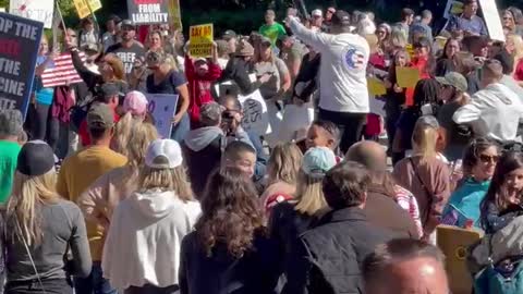 Anti Vaxx Rally Sacramento Ca 9/18/21