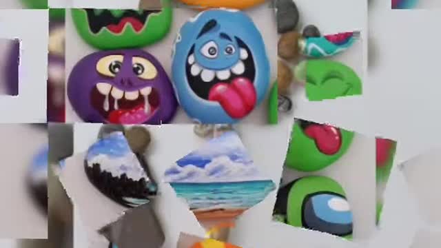 Creative use to pebble stone painting ideas for beginners