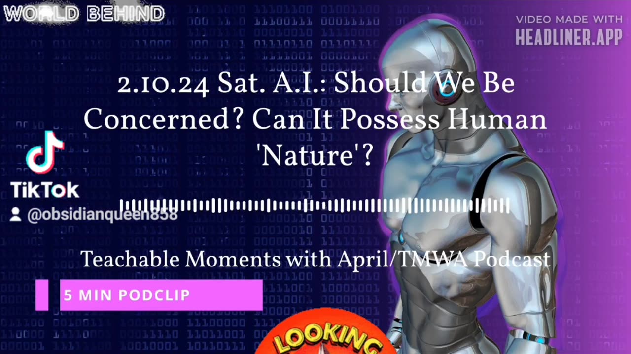 5 min podclip of TMWA Podcast A.I.: Should We Be Concerned?
