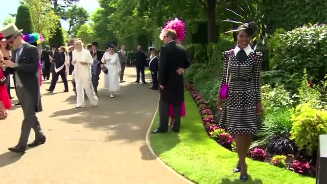 Royal Ascot hits peak fashion on Ladies Day