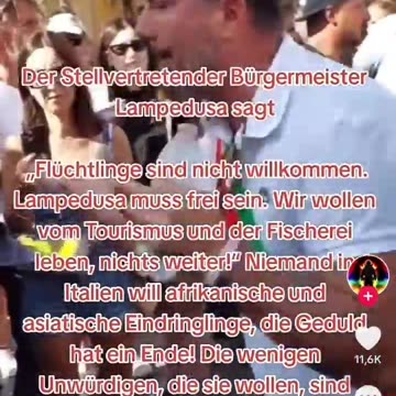 Lampedusa Migrants mayor speaking out