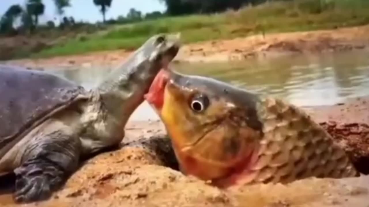 Viral good moment the kindness of a turtle