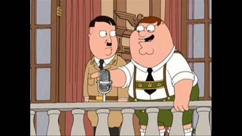 Peter as Adolf Hitler’s nephew