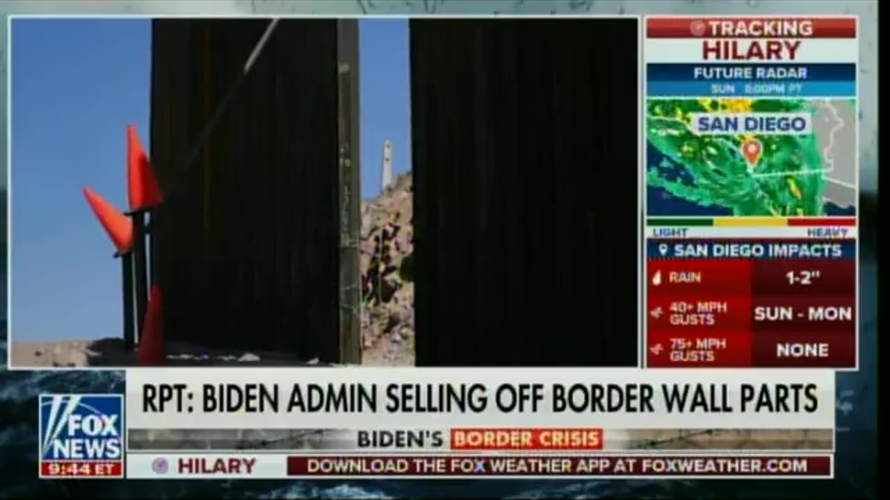 Biden Administration Sold $300 MILLION worth of Border Wall Parts for $2 Million...