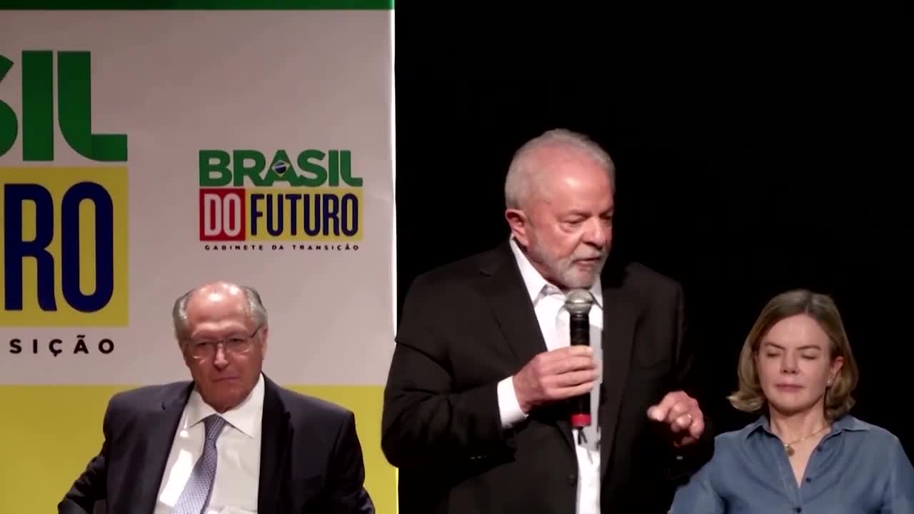 Brazil’s Lula cries as he speaks on hunger fight