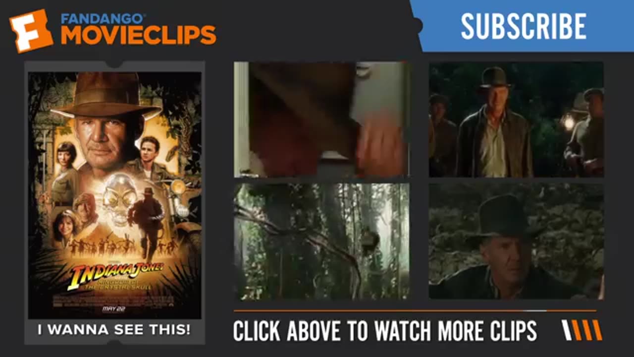 Indiana Jones movie clip