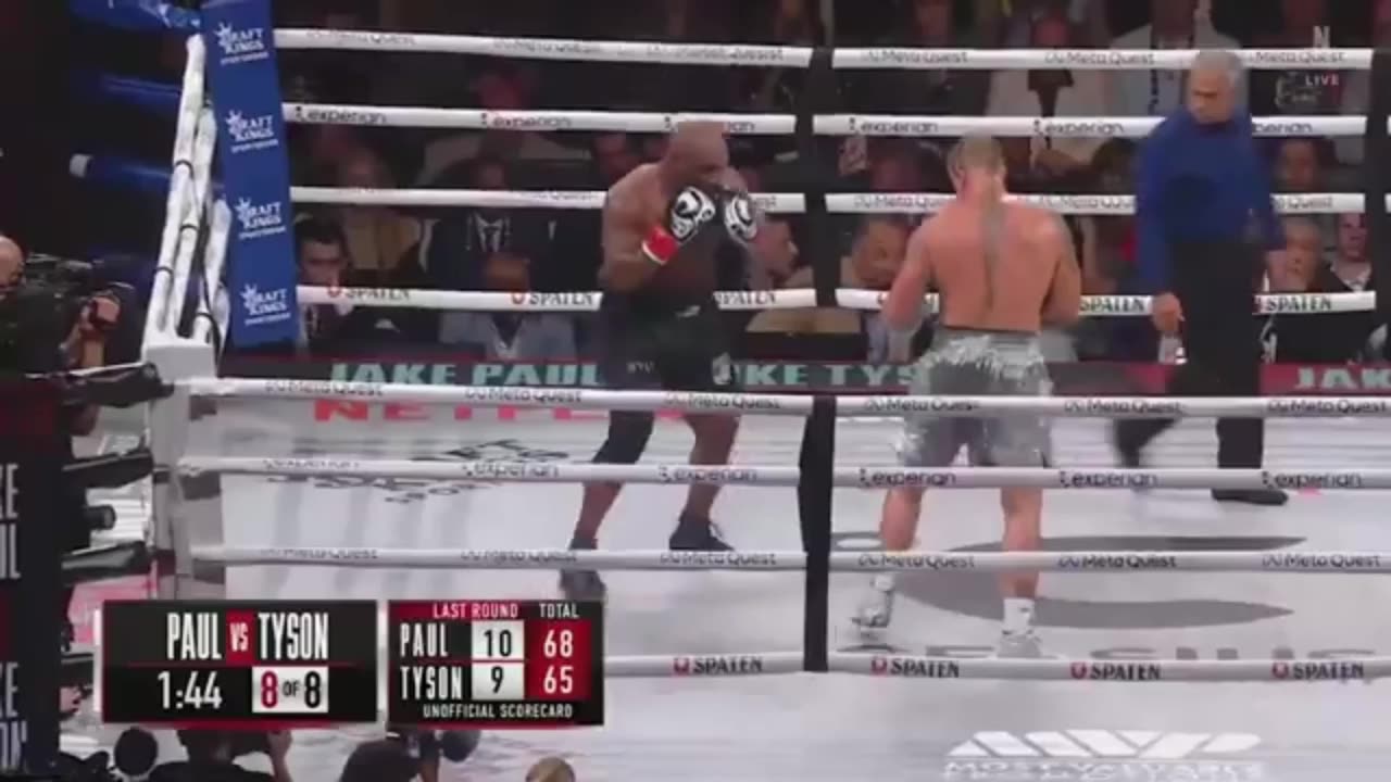 Jake Paul vs. Mike Tyson Fight Highlights