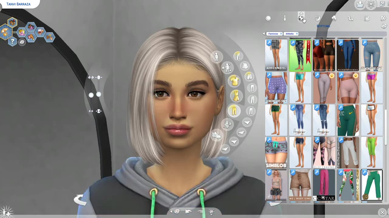 The Sims 4 CAS Create A Sim A Day