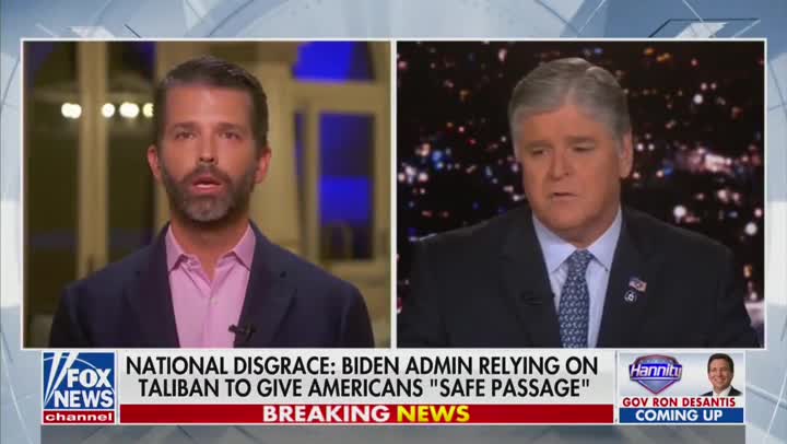 Don Jr. DESTROYS Biden Over "Largest Hostage Situation" in World History